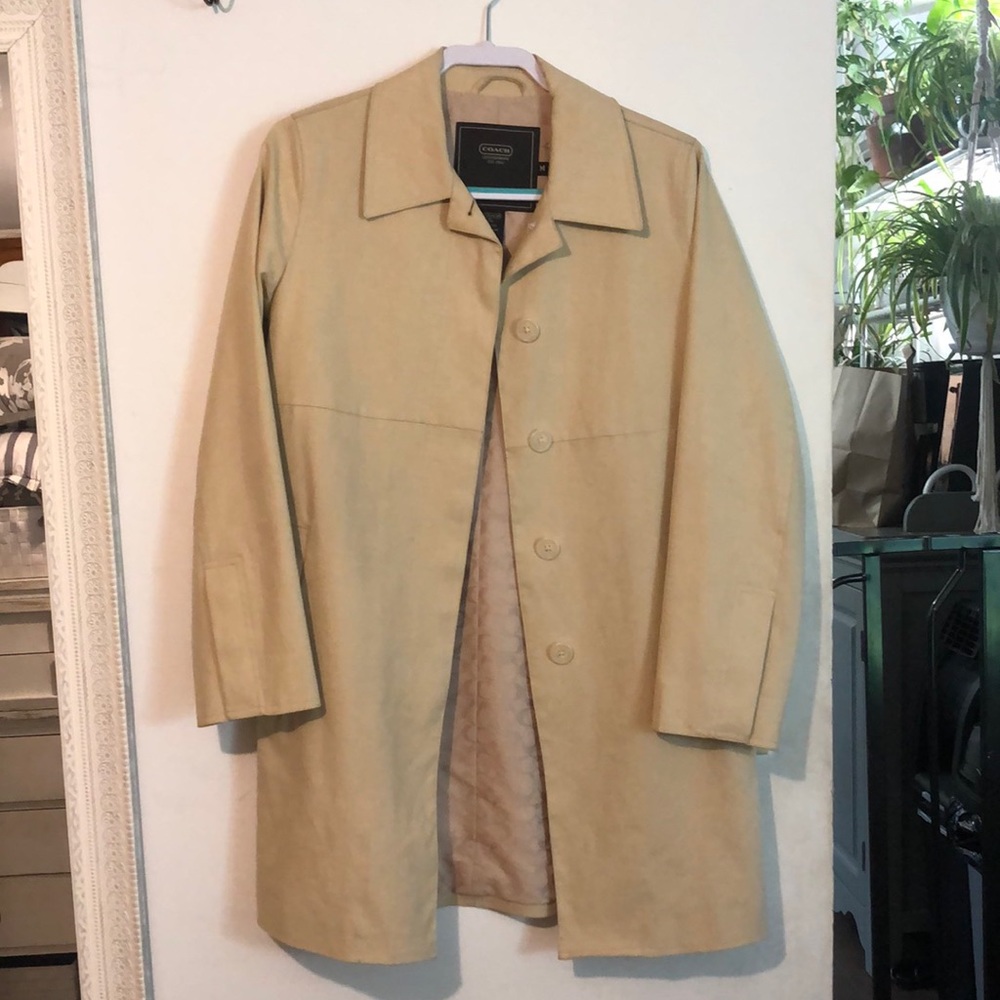 Vintage Coach trench coat
